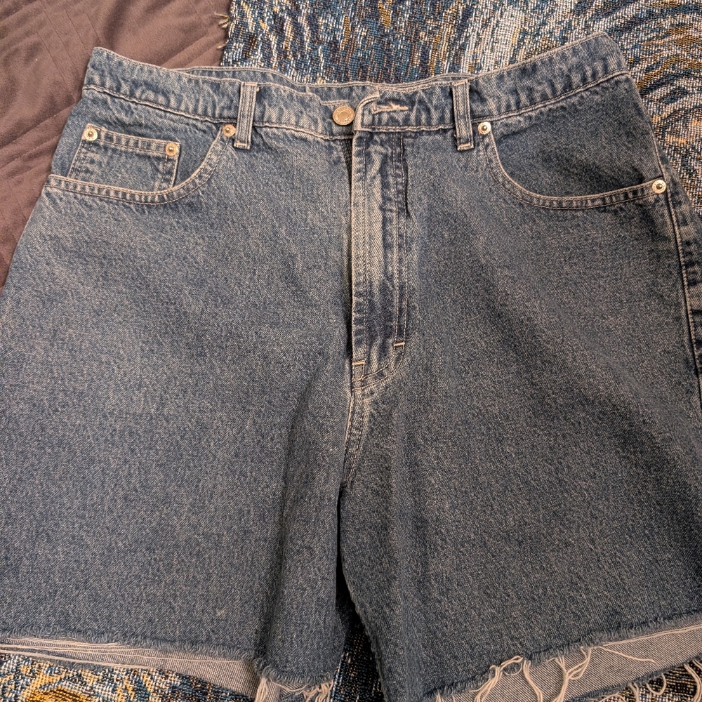 Vintage Polo Classic Blue Denim Women's Shorts